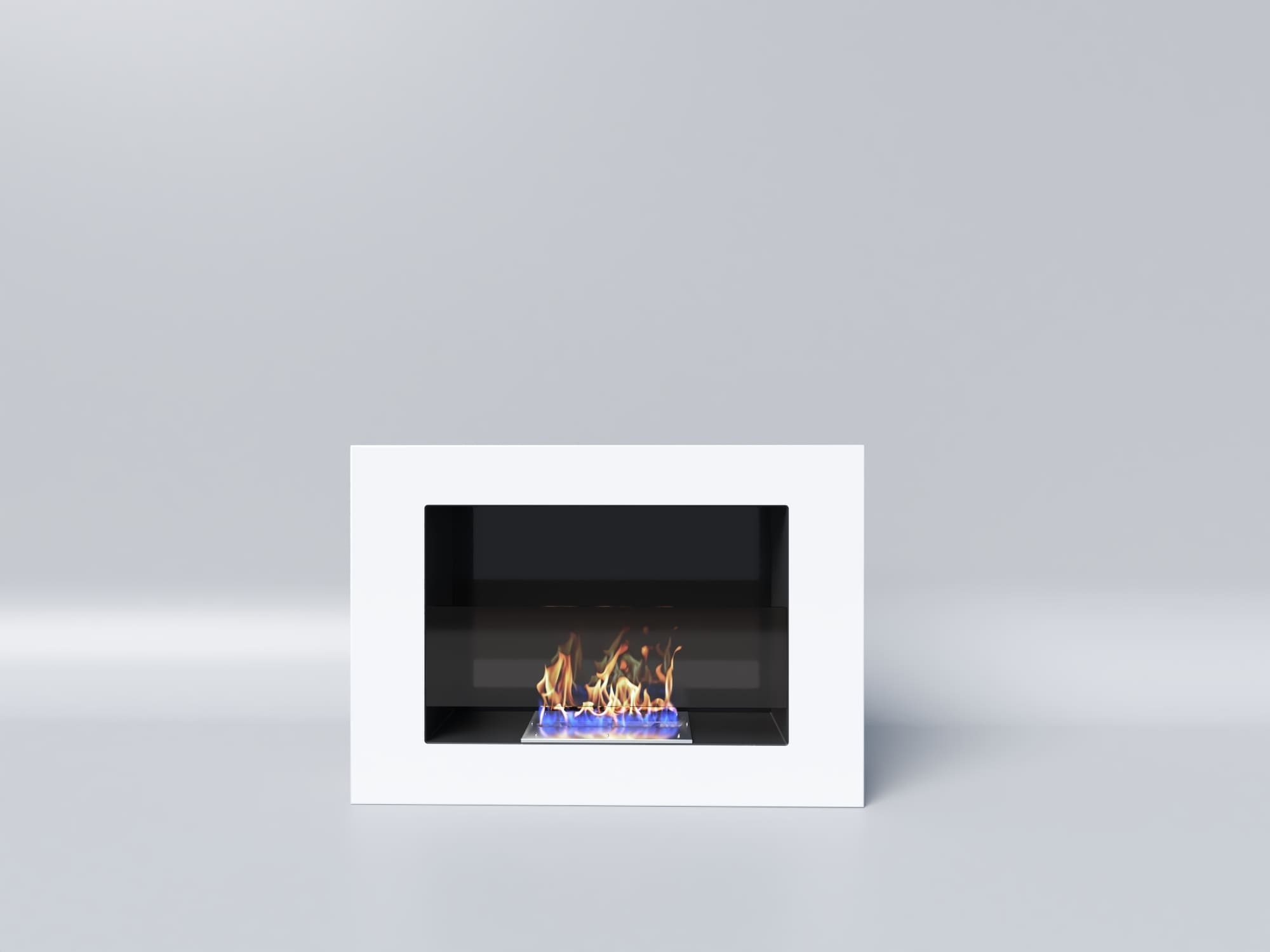 Биокамин "Русский огонь" Лайт Бланк 550N с защитным и декоративным стеклом по цене 25 200 руб.