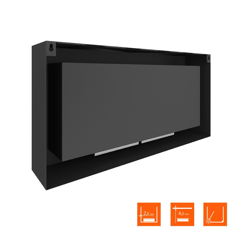 Биокамин SteelHeat WALL ONE 1100 LITE черный Биокамин SteelHeat WALL ONE 1100 LITE черный по цене 34 440 руб.