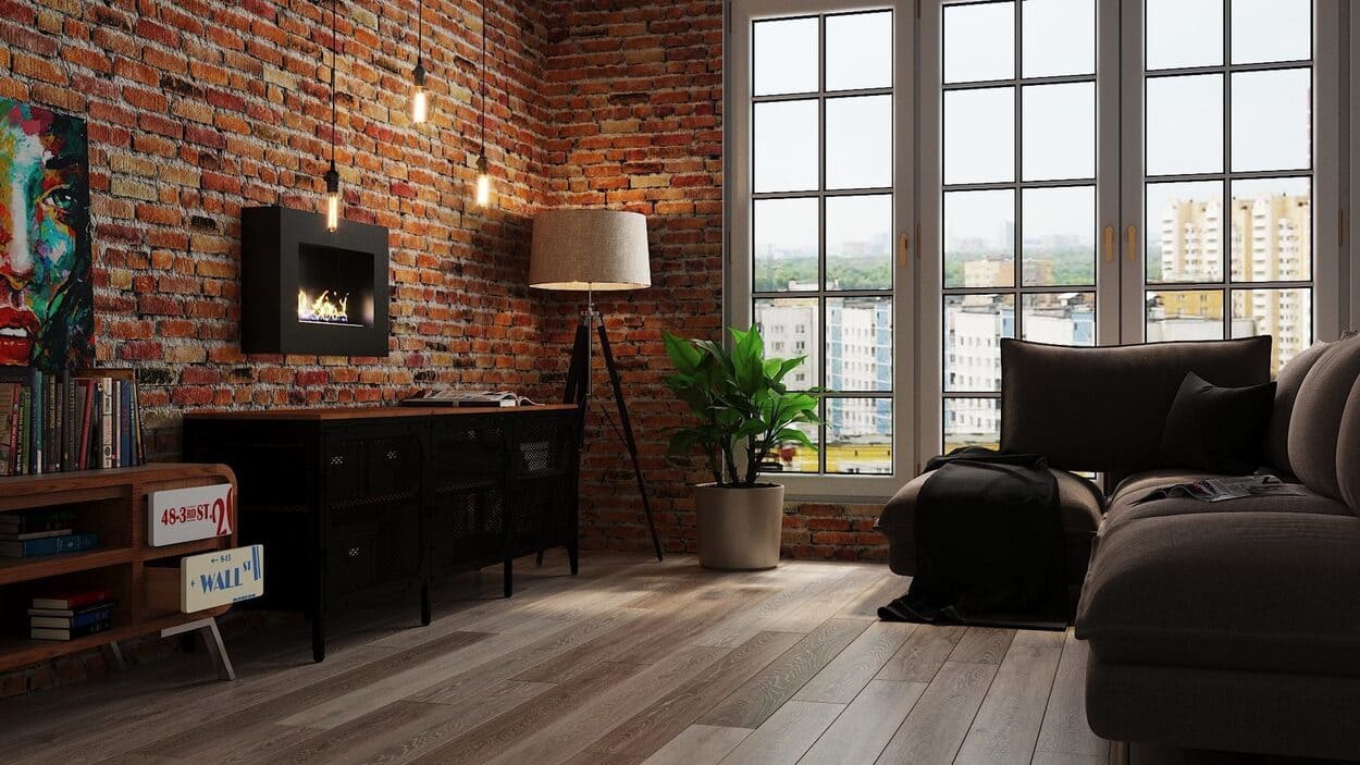 Биокамин "Русский огонь" Лофт 650N настенный с защитным и декоративным стеклом по цене 23 500 руб.