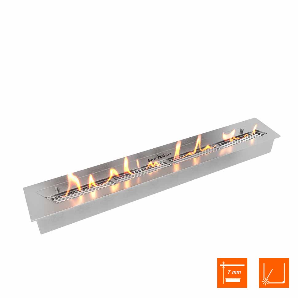 Биокамин SteelHeat FRAME ONE 1000 серый по цене 51 030 руб.