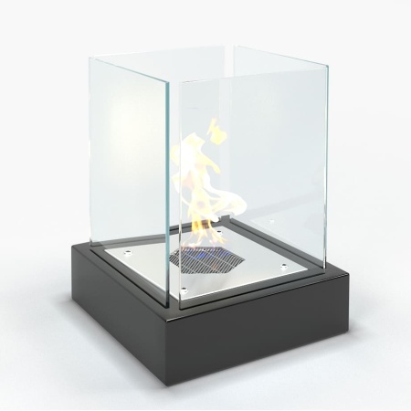 Биокамин "Русский огонь" Куб настольный по цене 12 800 руб.