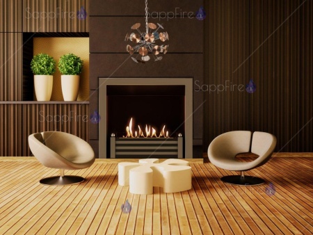 Премиальная Каминная вставка SappFire по цене 77 500 руб.