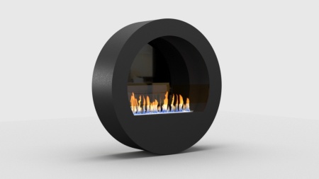 Биокамин "Русский огонь" Сансет чёрный по цене 32 450 руб.