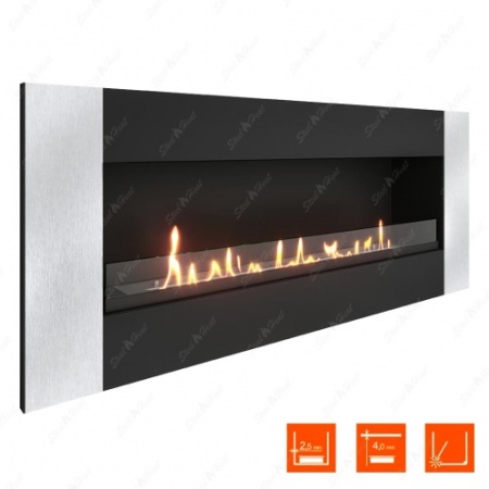 Биокамин SteelHeat GRAND-V 1200 XL стекло по цене 46 528 руб.