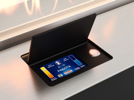 Автоматический биокамин Lux Fire Smart Flame 1000 RC INOX по цене 377 080 руб.