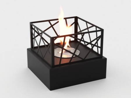 Настольный биокамин Lux Fire "Пикник" S (черный) по цене 12 826 руб.