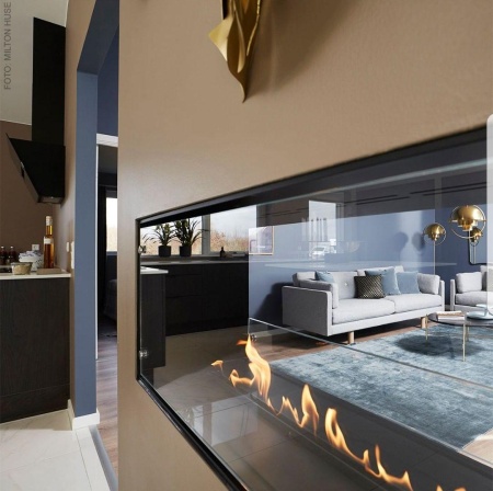 Встраиваемый сквозной очаг 1800 SappFire по цене 76 400 руб.