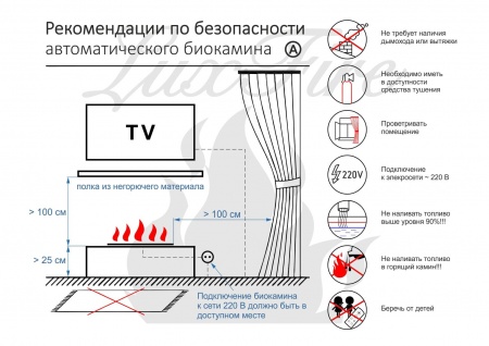 Автоматический биокамин Lux Fire Smart Flame 1200 Black Автоматический биокамин Lux Fire Smart Flame 1200 Black по цене