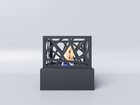 Биокамин "Русский огонь" Бруклин черный по цене 12 000 руб.